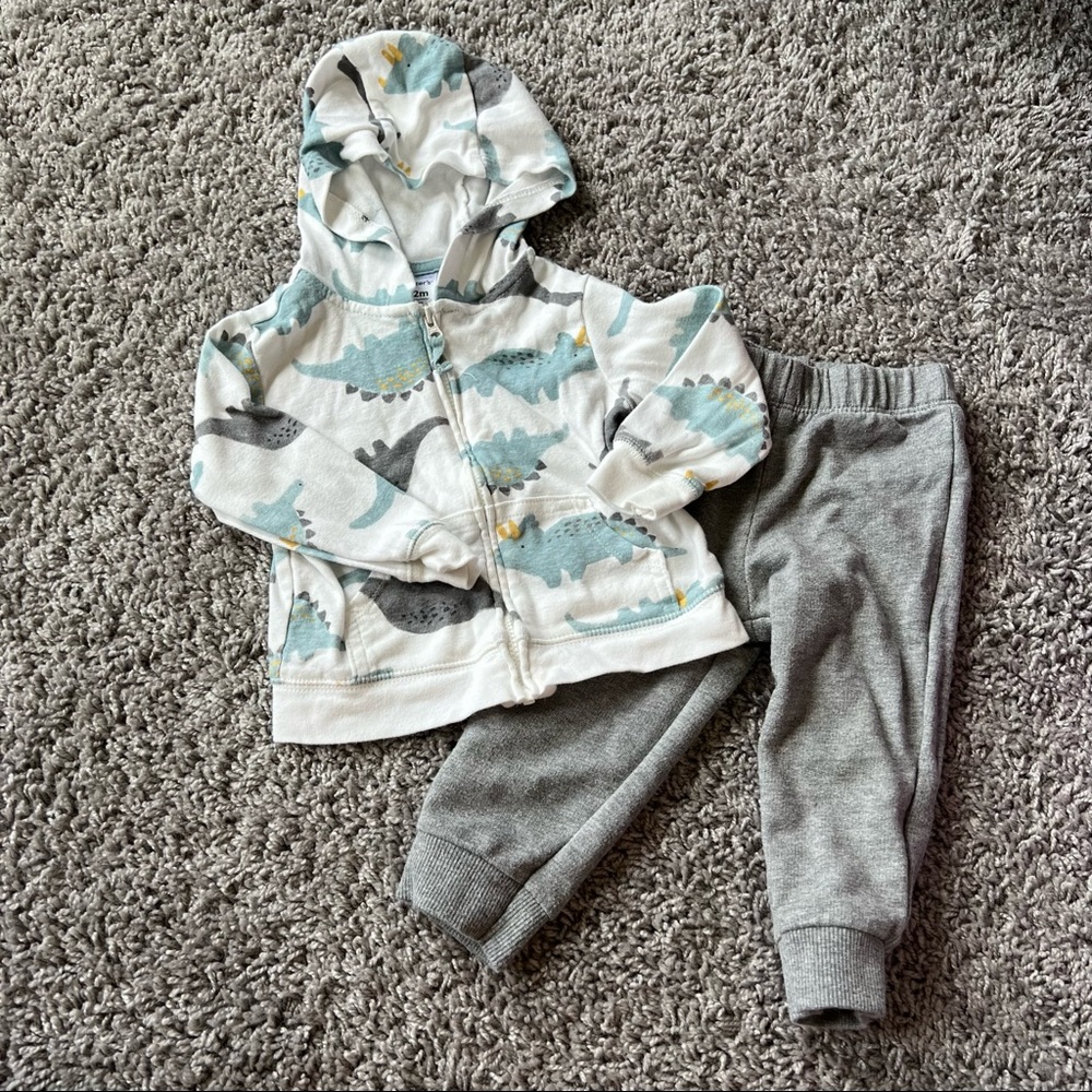 12 Month Baby Boy Dinosaur Outfit